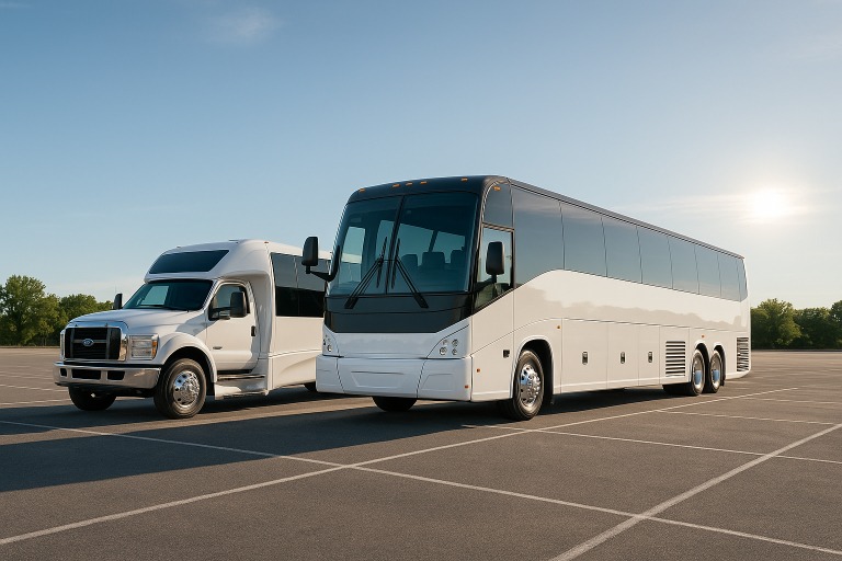 Charter Bus in College Station