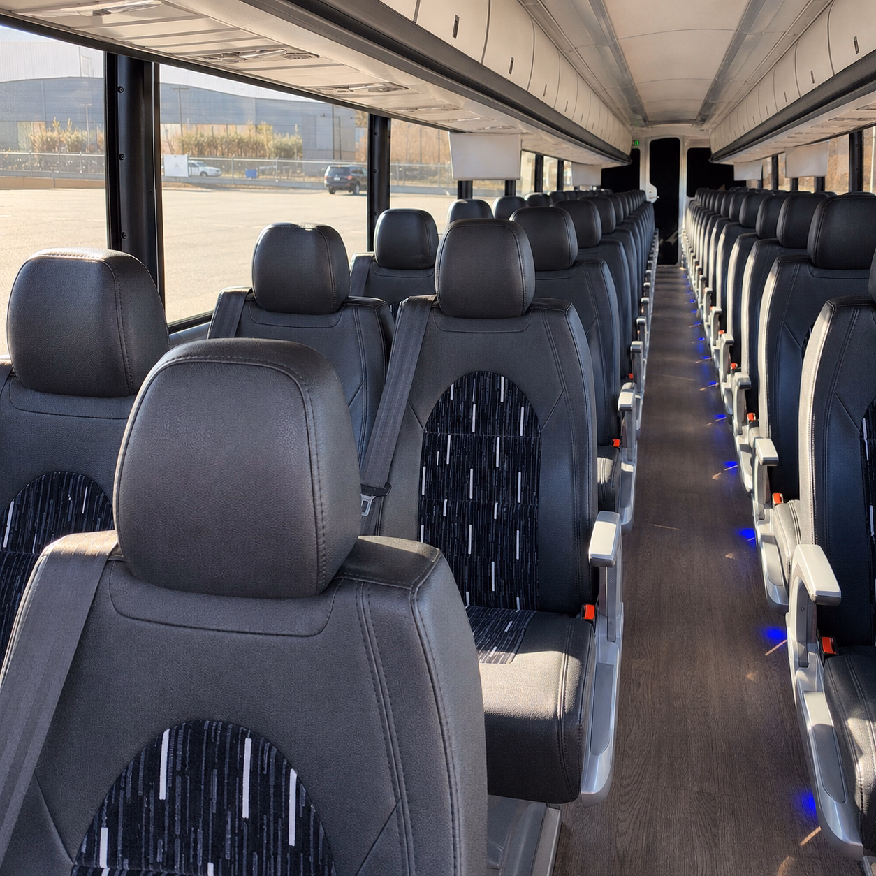 college station concert transportation onboard seating